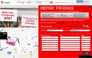 SingTel Youth Portal
